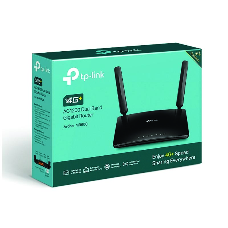 TP-Link 4G+ Cat6 AC1200 Wireless Dual Band Gigabit Router - i5store.com