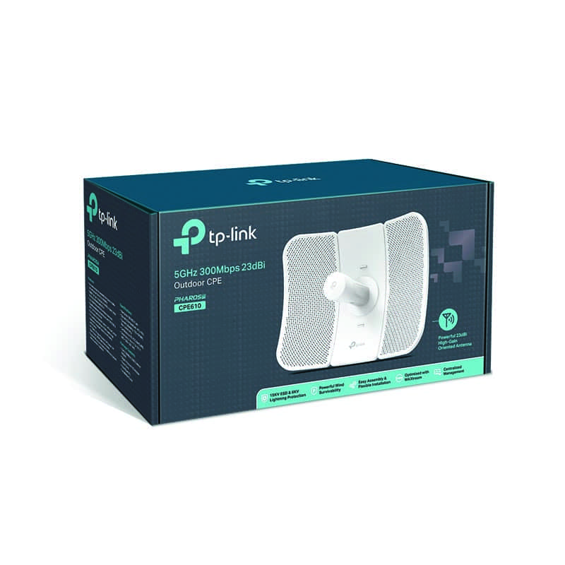 TP-Link 5 GHz 300 Mbps 23 dBi Outdoor CPE - i5store.com