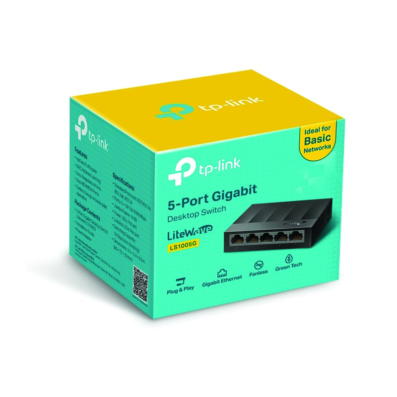TP-Link 5-Port 10/100/1000Mbps Desktop Switch - i5store.com